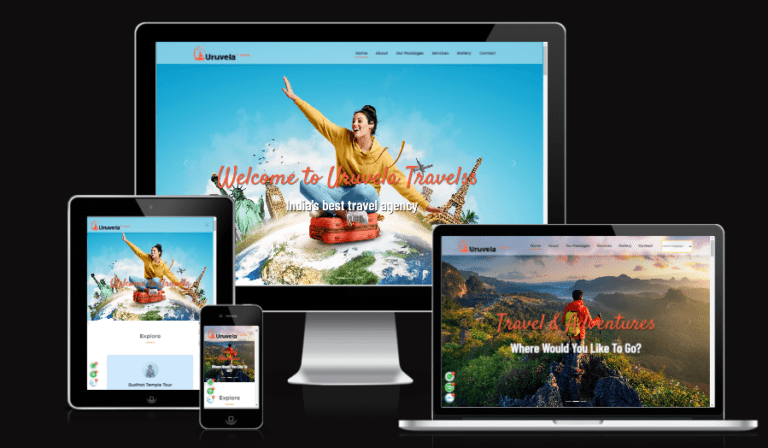 travel website by digitalabbot